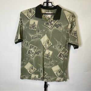 Vintage Summa Fishing Short Sleeve Polo Shirt Size XXL Men’s